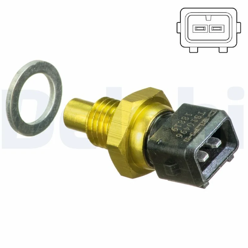 Sensor, temperatura do líquido de refrigeração DELPHI TS10496