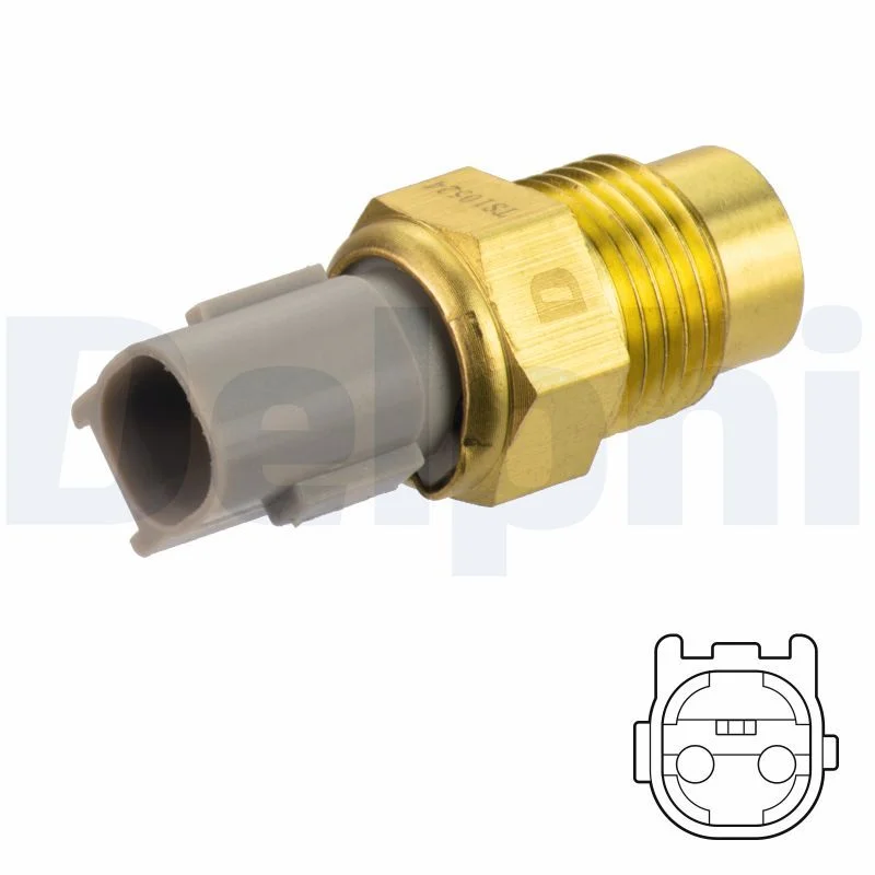 Interruptor de Temperatura, ventoinha do radiador DELPHI TS10524
