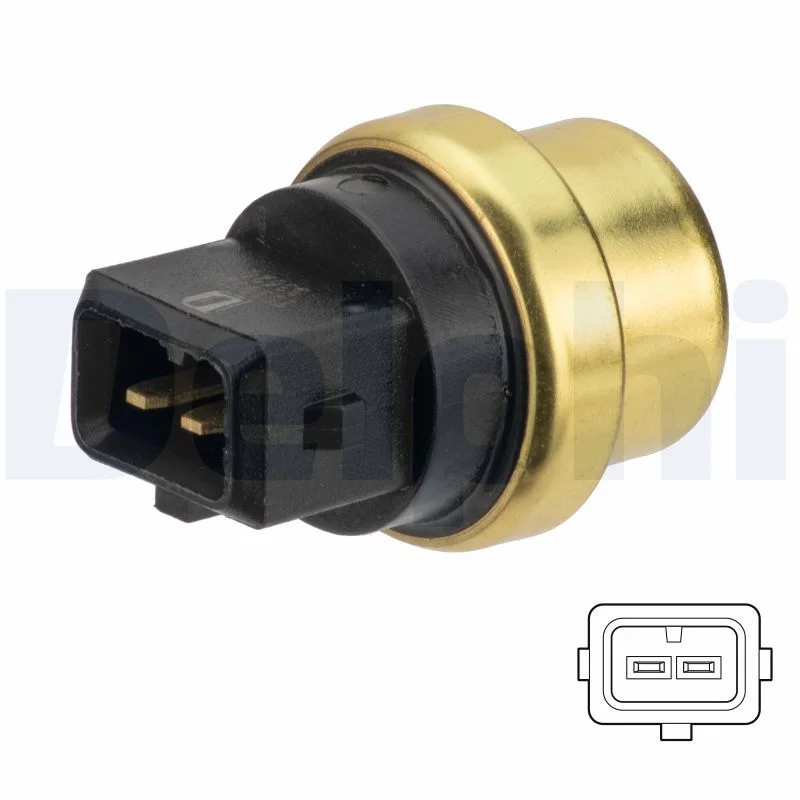 Interruptor de Temperatura, ventoinha do radiador DELPHI TS10525
