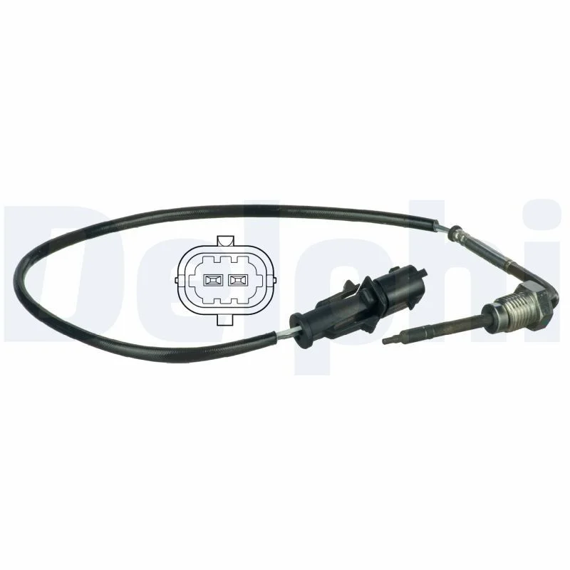 Sensor, temperatura dos gases de escape DELPHI TS30012