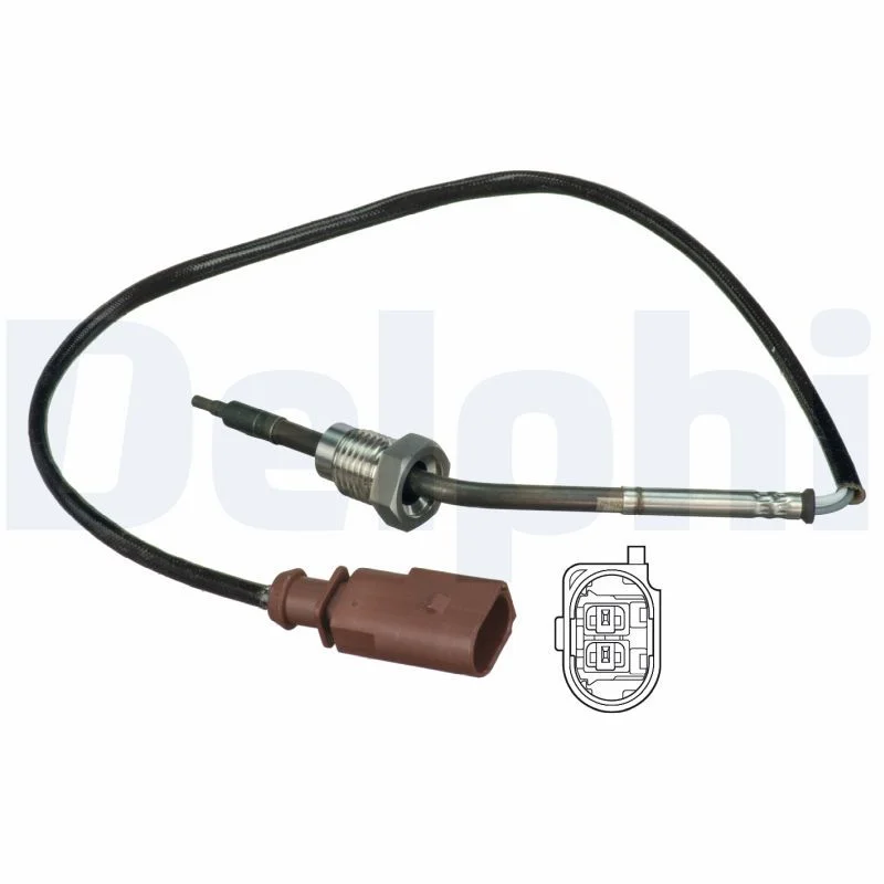 Sensor, temperatura dos gases de escape DELPHI TS30077