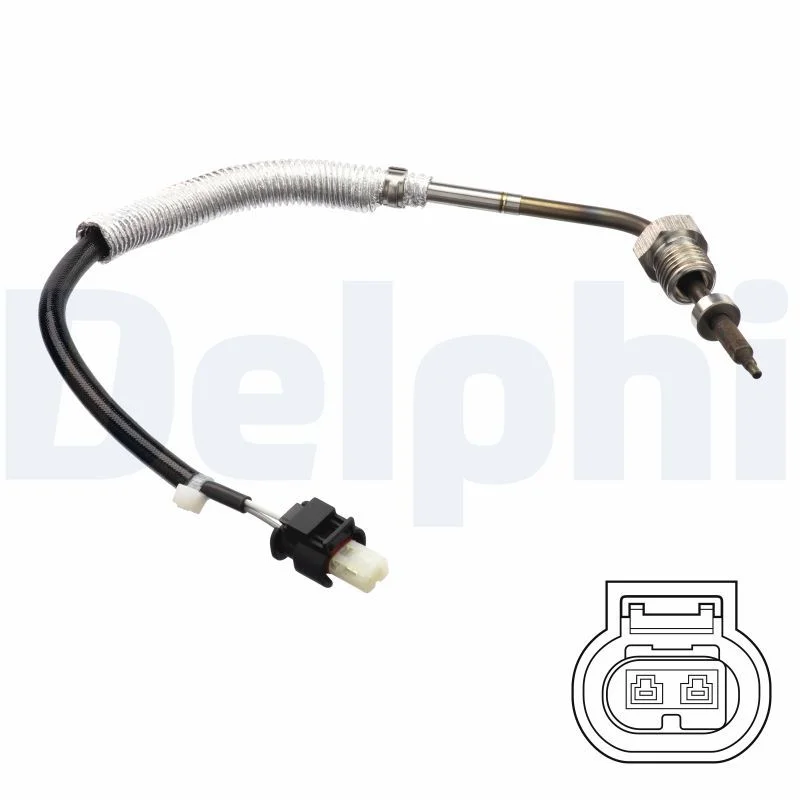 Sensor, temperatura dos gases de escape DELPHI TS30104
