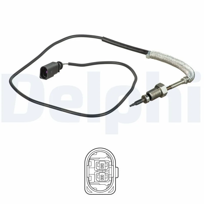 Sensor, temperatura dos gases de escape DELPHI TS30158