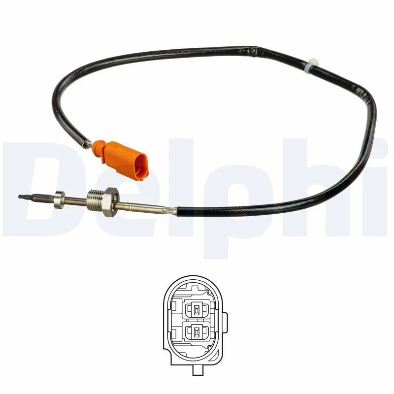 Sensor, temperatura dos gases de escape DELPHI TS30164