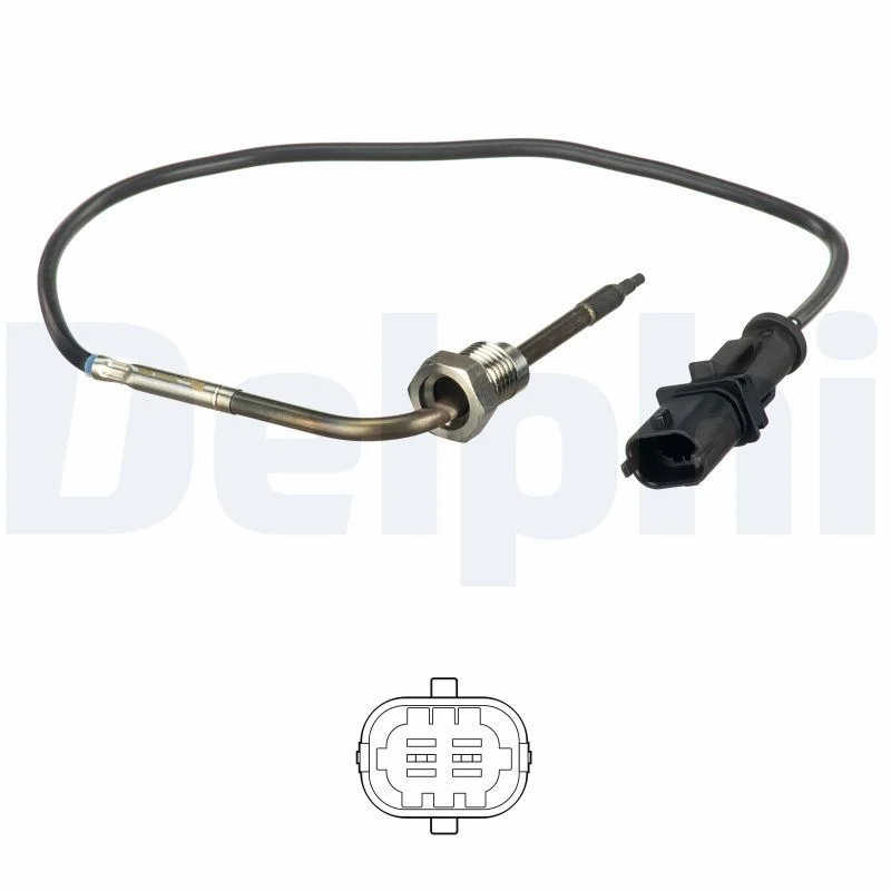 Sensor, temperatura dos gases de escape DELPHI TS30188