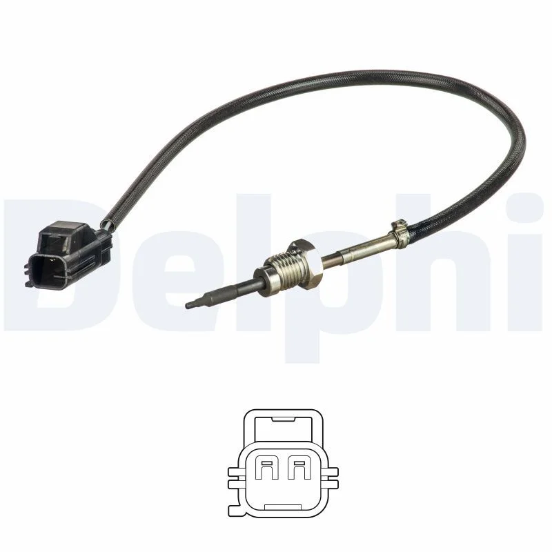 Sensor, temperatura dos gases de escape DELPHI TS30224