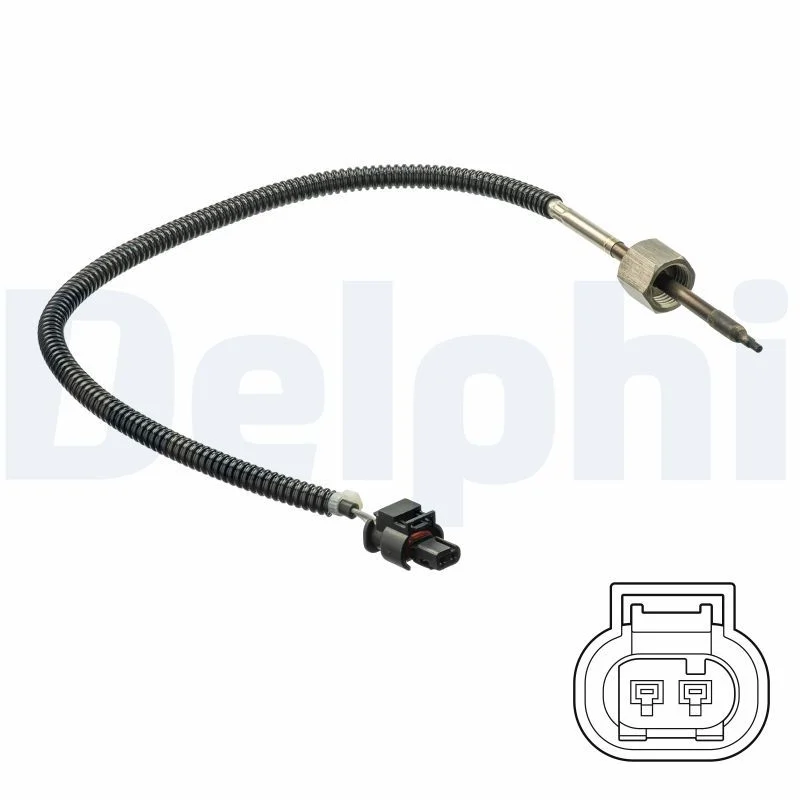 Sensor, temperatura dos gases de escape DELPHI TS30228