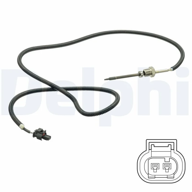 Sensor, temperatura dos gases de escape DELPHI TS30246