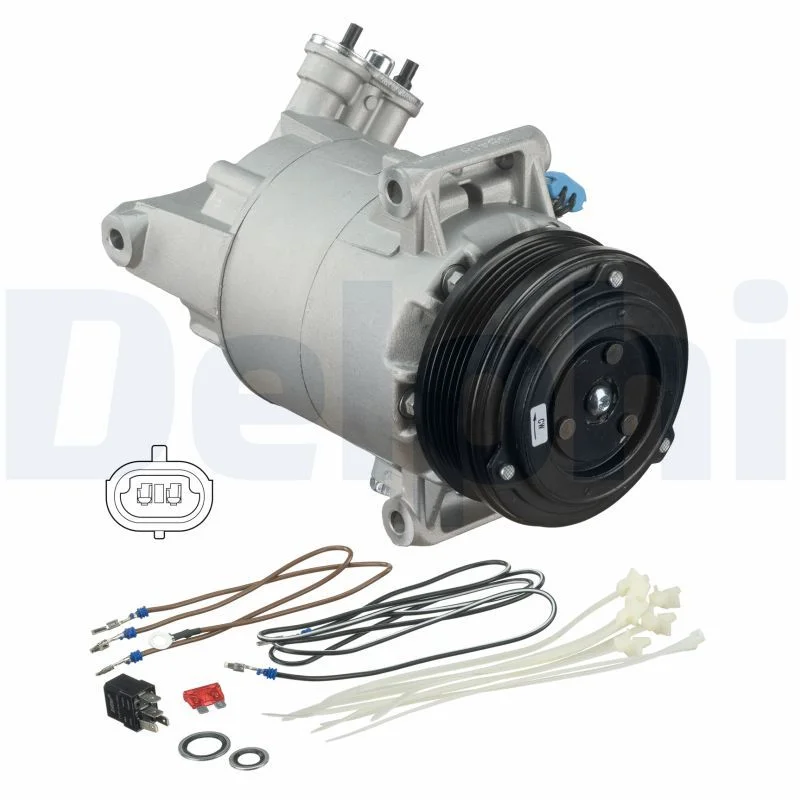 Compressor, ar condicionado DELPHI TSP0155449
