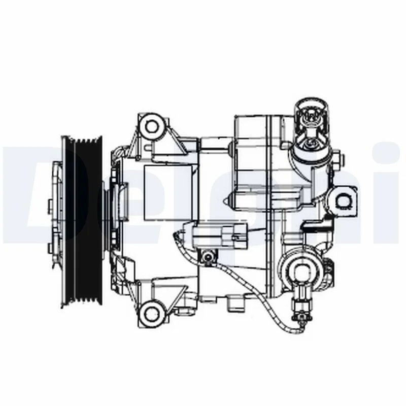 Compressor, ar condicionado DELPHI TSP0155948