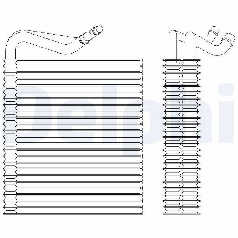 Evaporador, ar condicionado DELPHI TSP0525202