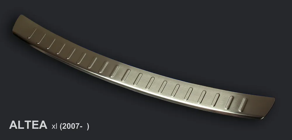 Rear bumper protector SEAT ALTEA XL 2006-> (silver satine) AVISA 2/35163