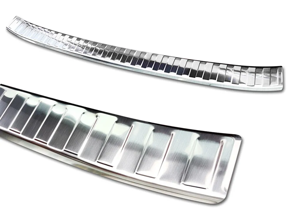 Rear bumper protector MERCEDES A Class IV W177 / AMG / 250e Hybrid hatchback 2018-> (silver satine) AVISA 2/35296