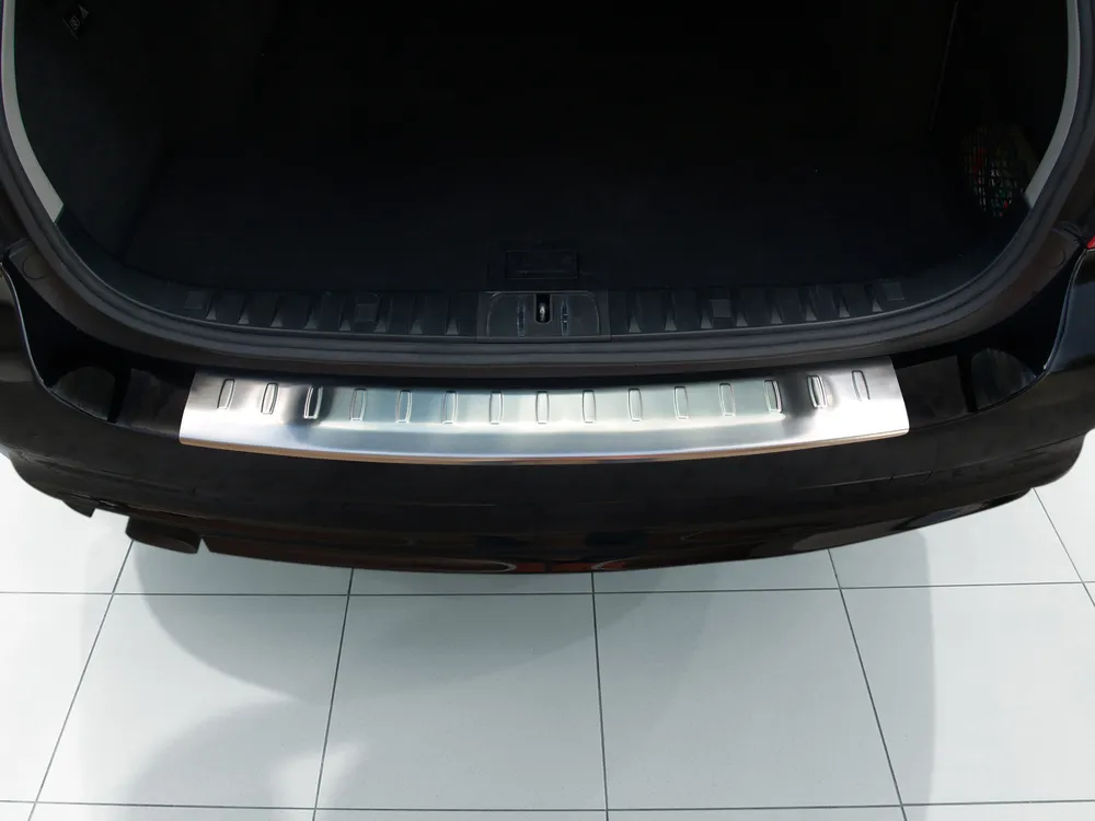 Rear bumper protector BMW 3 E91 touring 2008-2012 (silver satine) AVISA 2/35745