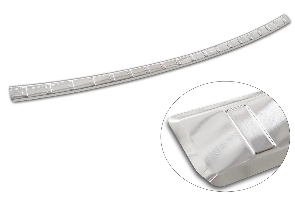 Rear bumper protector TOYOTA COROLLA CROSS (XG1TJ) 2022-2025, FL.2025 (silver) AVISA 2/35862