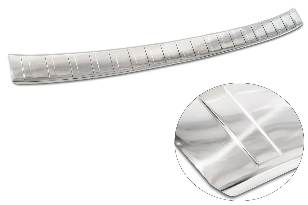 Rear bumper protector NISSAN X-TRAIL IV (T33) 2021-> (silver) AVISA 2/35880