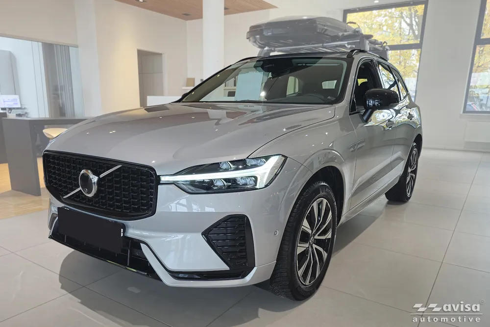 Bagažinės dangčio apsauginė juosta VOLVO XC60 II / XC60 II R-DESIGN 2017-FL.2021, FL.2021- / PLUG-IN HYBRID 2019-FL.2021, FL.2021- (sidabrinis satinas) AVISA 2/36100