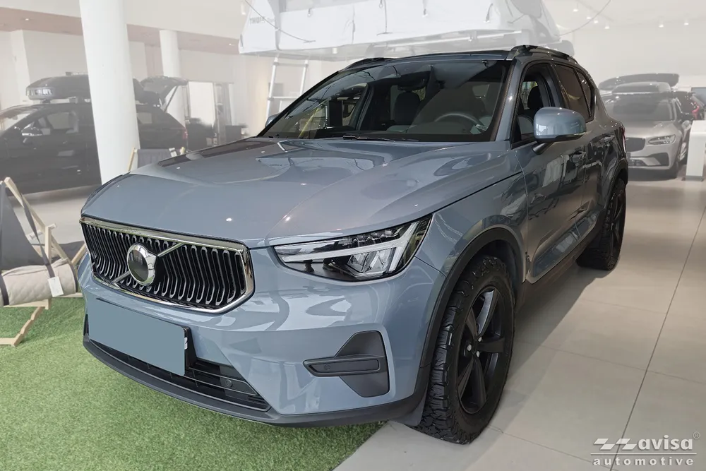 Bagažinės dangčio apsauginė juosta VOLVO XC 40 2017-> (sidabrinis satinas) AVISA 2/36102