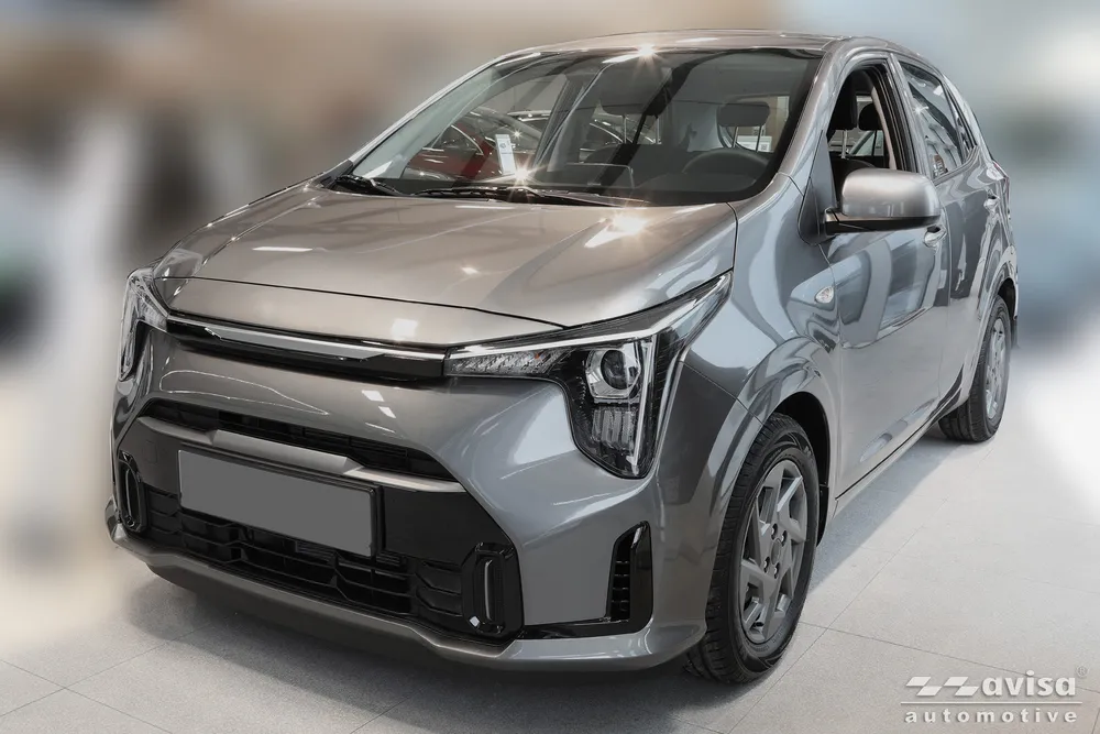 Trunk lid trim KIA PICANTO III FL.2024-> (silver satine) AVISA 2/36205