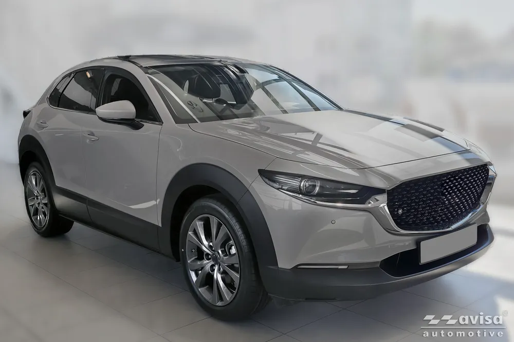 Trunk lid trim MAZDA CX-30 2019-> (silver mirror) AVISA 2/36236