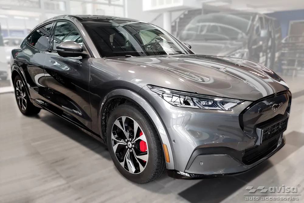Kojų atrampa FORD MUSTANG MACH-E 2020-> (sidabrinis satinas) AVISA 2/37014