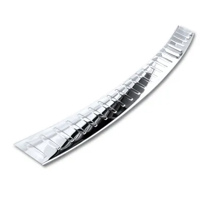 Rear bumper protector MERCEDES W639 VITO / VIANO 2003-2014 (silver mirror) AVISA 2/38006