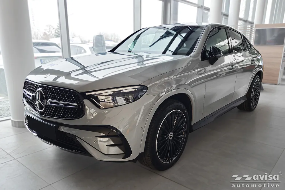 Bagažinės dangčio apsauginė juosta MERCEDES GLC II (C254) COUPE 2023-> (sidabrinis veidrodinis) AVISA 2/38103