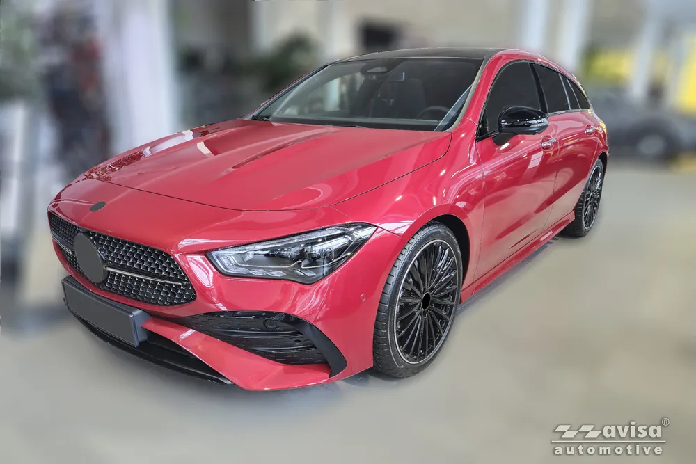 Trunk lid trim MERCEDES CLA II SHOOTING BRAKE (X118) 2019-2025 (silver mirror) AVISA 2/38117