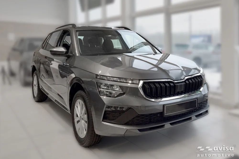 Bagažinės dangčio apsauginė juosta SKODA KAMIQ 2019-24,FL24-> (sidabrinis veidrodinis) AVISA 2/38213