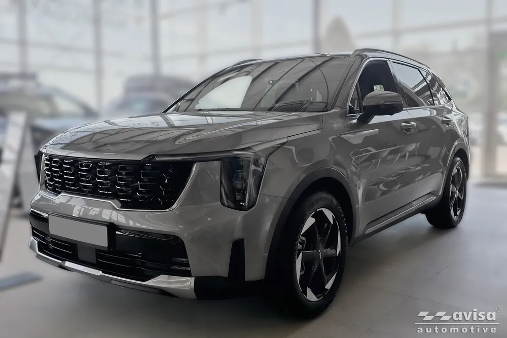 Bagažinės dangčio apsauginė juosta KIA SORENTO IV FL 2020-> (sidabrinis veidrodinis) AVISA 2/38233