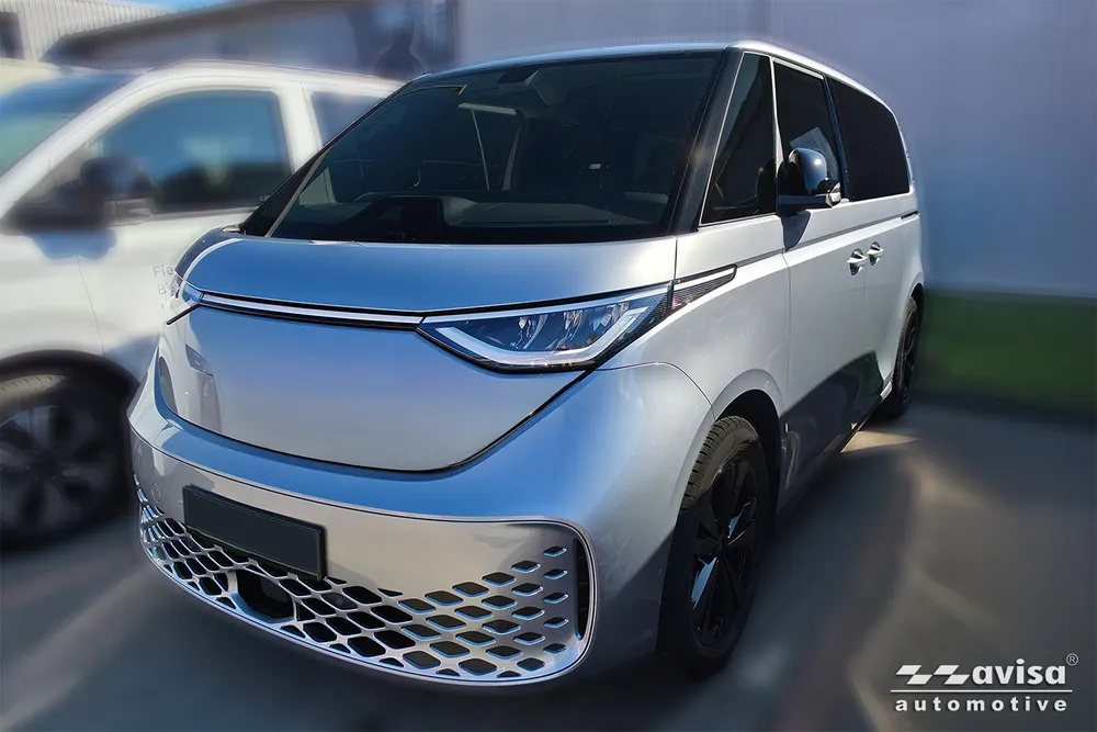 Bagažinės dangčio apsauginė juosta VOLKSWAGEN ID BUZZ 2022-> (sidabrinis veidrodinis) AVISA 2/38235