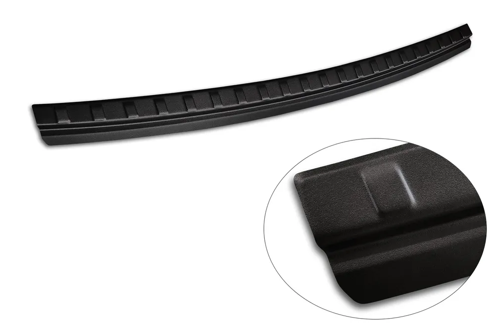 Rear bumper protector JEEP COMPASS II 2017-2021, FL 2021-2025 (black MAT) AVISA 2/40303