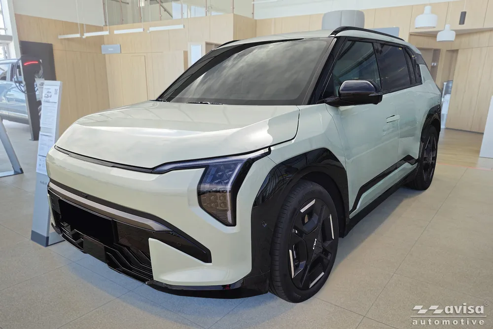 Galinio buferio apsauga KIA EV3 GT 2024-> (2 vnt., kairė/dešinė) (juodas matinis) AVISA 2/40399