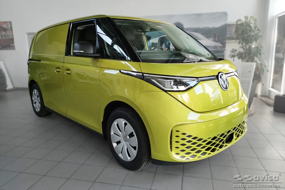 Galinio buferio apsauga VOLKSWAGEN ID BUZZ (EB) 2022-> / ID BUZZ CARBO (EBN) 2022-> (without Primer) tekstūruotas plienas (sidabrinis satinas) AVISA 2/42200