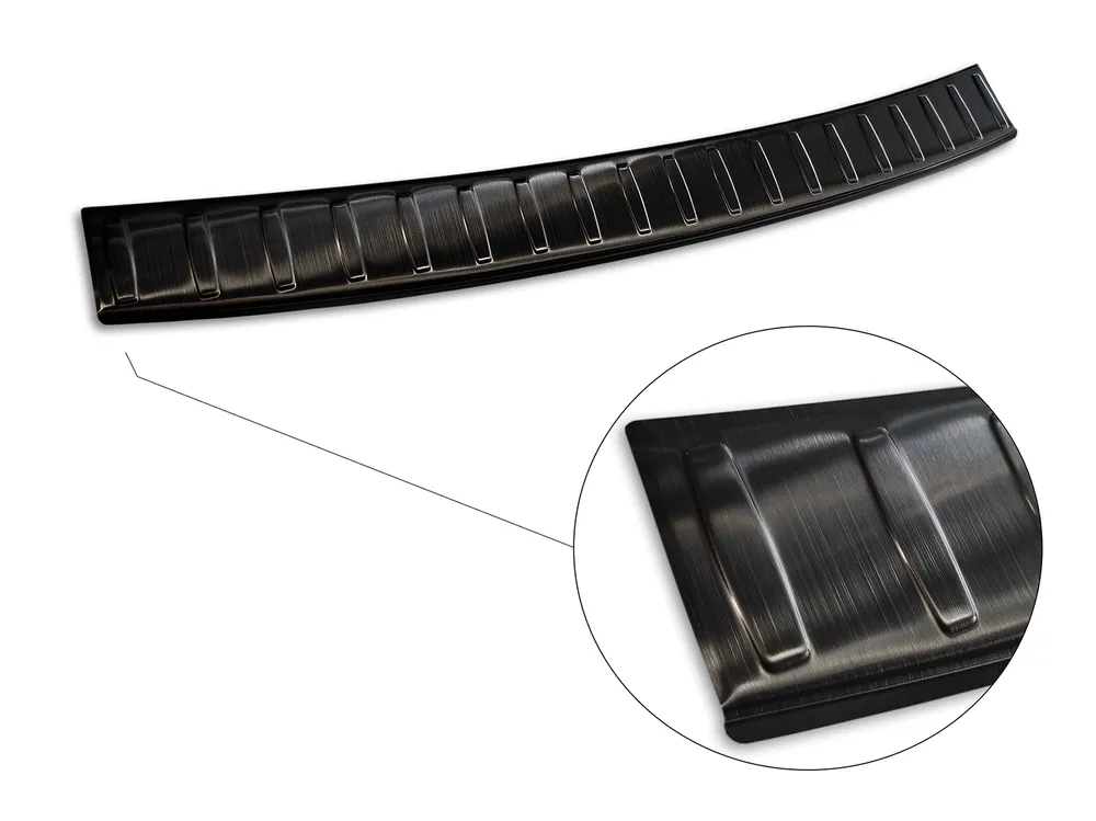 Rear bumper protector BMW 3 F31 touring / M-pakiet 2012-2015, FL2015-2018 (black) AVISA 2/45046