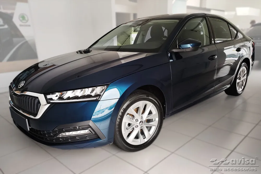Galinio buferio apsauga SKODA OCTAVIA IV liftback 2019-2024 FL 2024-> (juodas) AVISA 2/45251