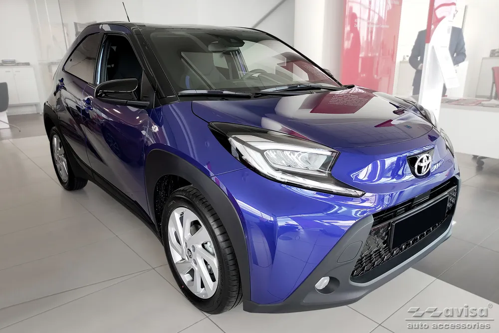 Galinio buferio apsauga TOYOTA AYGO X crossover 2022-2025, FL 2025-/ TOYOTA AYGO X hybrid 2026-> (juodas) AVISA 2/45282