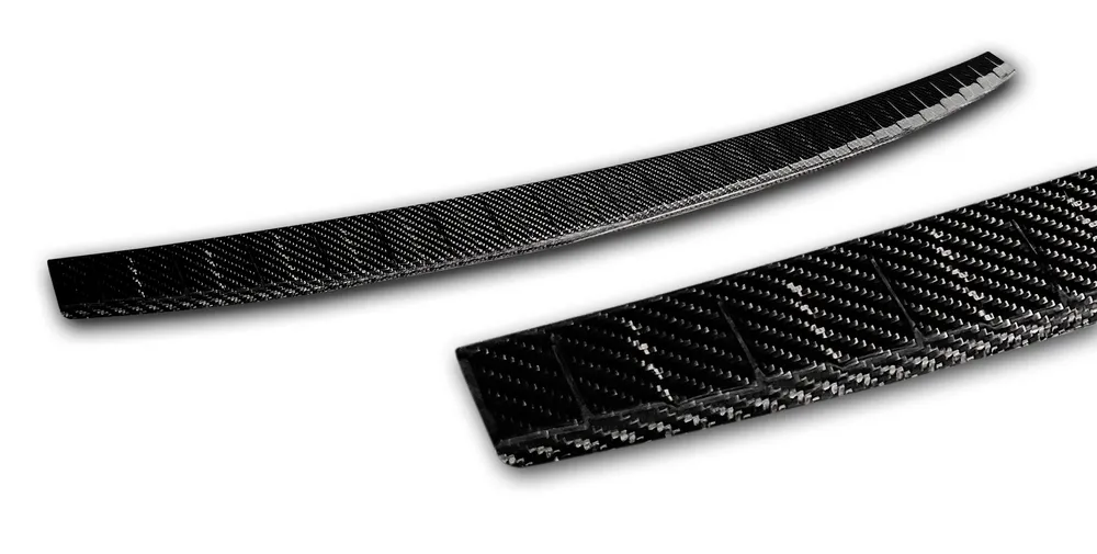 Rear bumper protector KIA SPORTAGE IV 2016-2018 (black) AVISA 2/49254