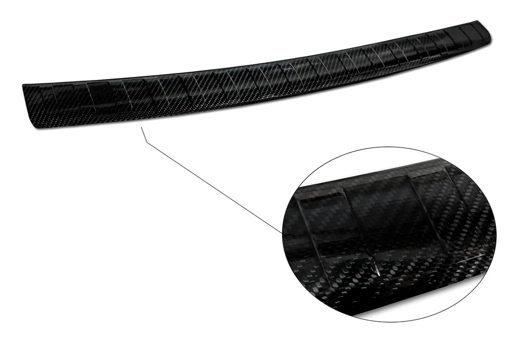 Rear bumper protector HONDA JAZZ V CROSSTAR hybrid 2020-> (black) AVISA 2/49293