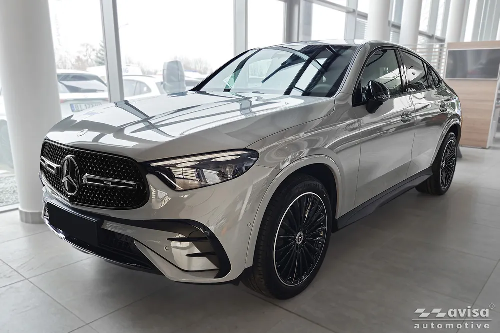 Bagažinės dangčio apsauginė juosta MERCEDES GLC II (C254) COUPE 2023-> (juodas veidrodinis) AVISA 2/51102