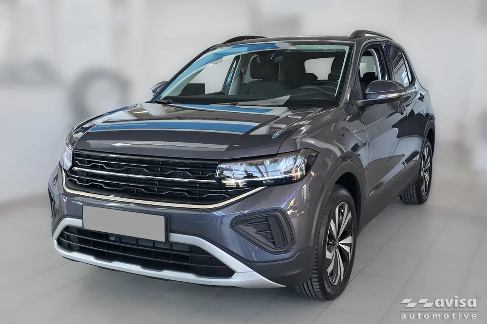 Bagažinės dangčio apsauginė juosta VOLKSWAGEN T-CROSS 2018-2024, FL 2024-> (juodas veidrodinis) AVISA 2/51130
