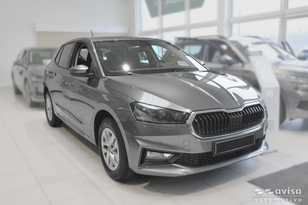 Bagažinės dangčio apsauginė juosta SKODA FABIA IV Hatchback 2021-> (juodas veidrodinis) AVISA 2/51214