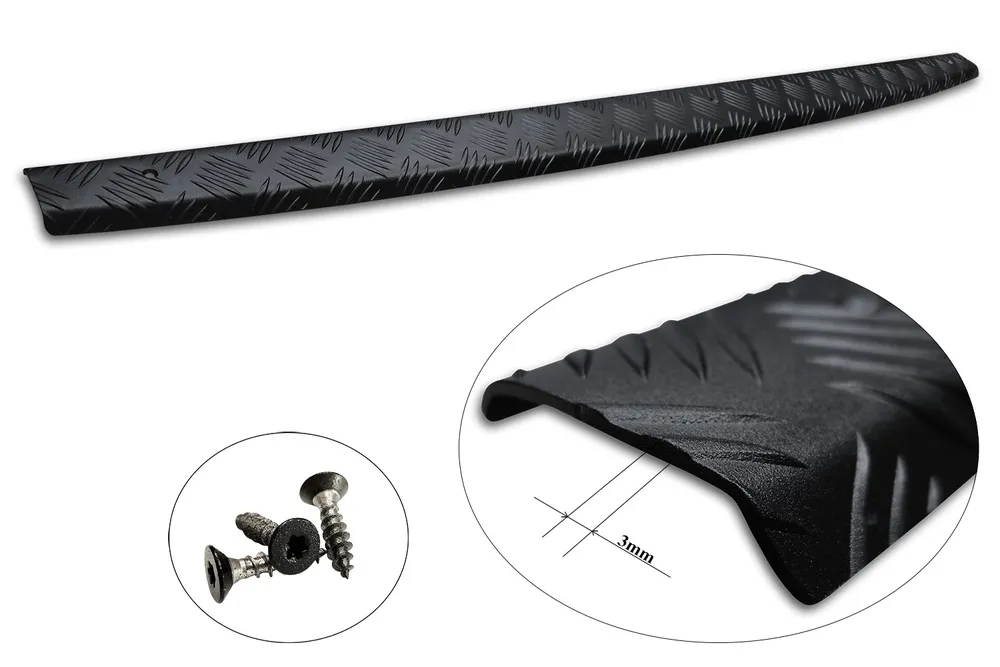 Trunk lid trim TOYOTA HILUX VIII FL 2020-> (black) AVISA 2/53153