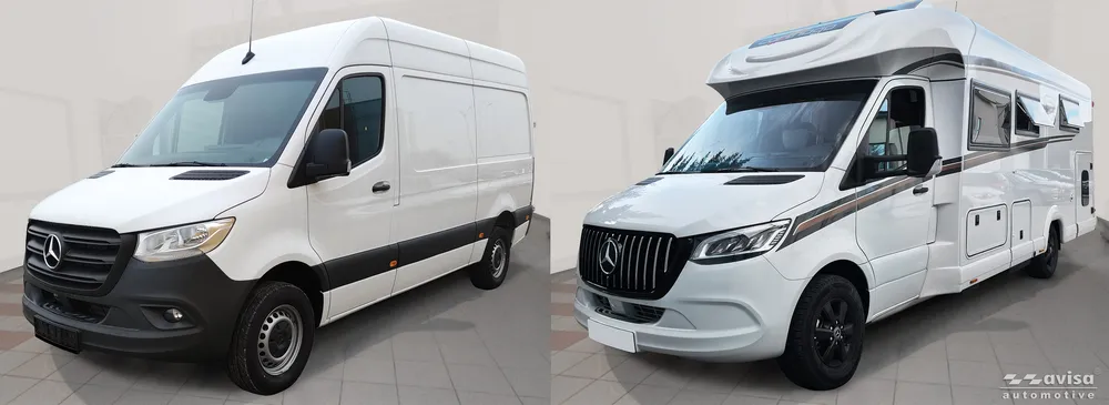 Salono apdailos detalė MERCEDES SPRINTER III 2018-> (2 vnt., kairė/dešinė) AVISA 2/53501