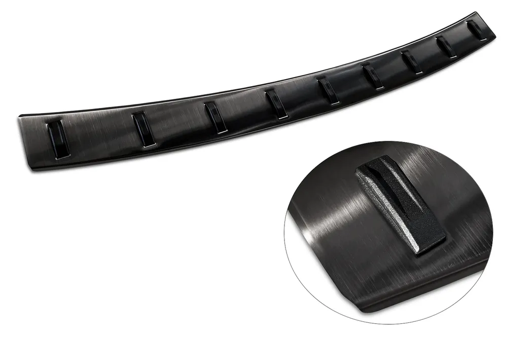 Galinio buferio apsauga BMW 3 F31 Touring / M-pakiet 2012-2015, FL2015-2018 Strong Edition (juodas) AVISA 2/54002