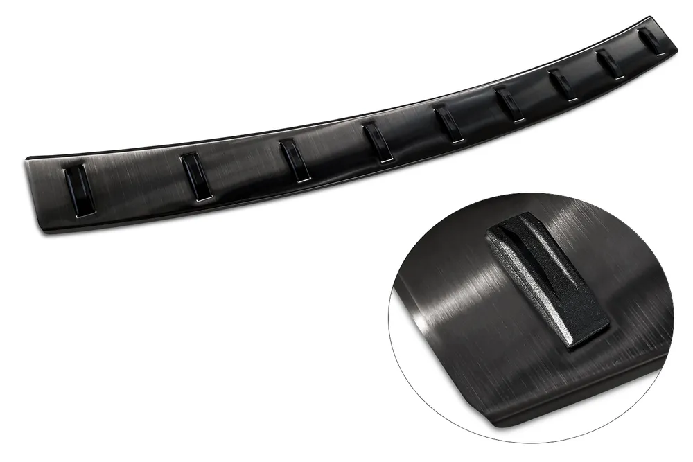 Rear bumper protector OPEL MOKKA X FL2016-> (black) AVISA 2/54008