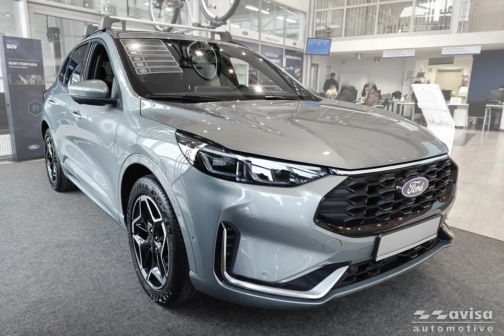 Galinio buferio apsauga FORD KUGA III ST-Line / Hybrid / Vignale 2019-2024, FL 2024-> Strong Edition (juodas) AVISA 2/54056