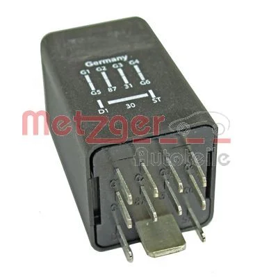 Relay, glow plug system METZGER 0884011