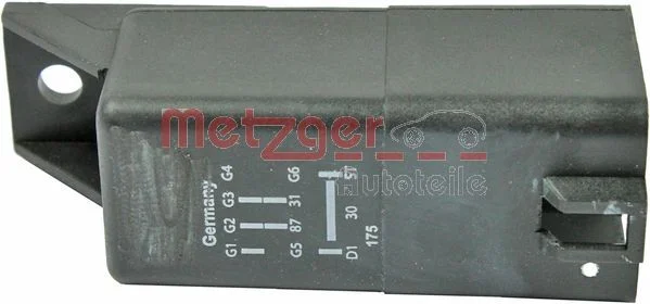Relay, glow plug system METZGER 0884015