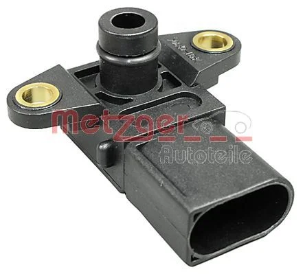 Sensor, pressão do coletor de admissão METZGER 0906362